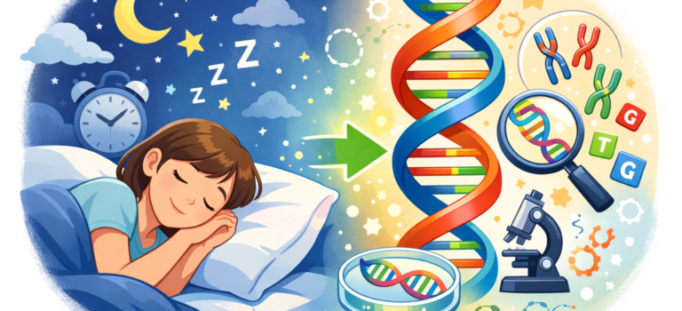 睡眠不足は遺伝子にも影響がある 睡眠不足は遺伝子にも影響がある